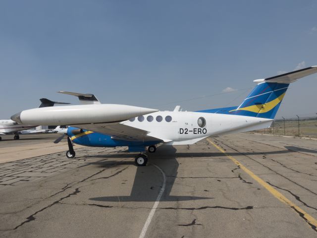 Beechcraft Super King Air 200 (D2-ERO) - At Lanseria, South Africa. 17 JAN 2017