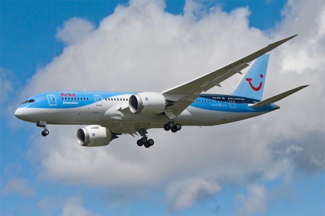 Boeing 787-8 (PH-TFK) - Delivery flight for Arke. Boeing 787-8 Dreamliner Arke