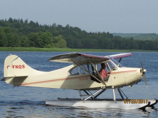 C-FKQS — - Landed at the third annual Fly-in at New Germany Lake,New Germany NS...July 23-1011