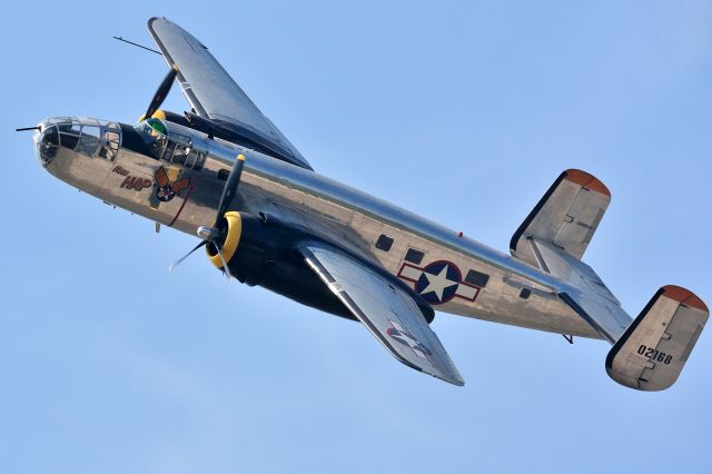 North American TB-25 Mitchell (N2825B) - 2014 Labor Day Weekend, American Airpower Museumbr /br /B-25 Miss Hap (One of oldest B-25)