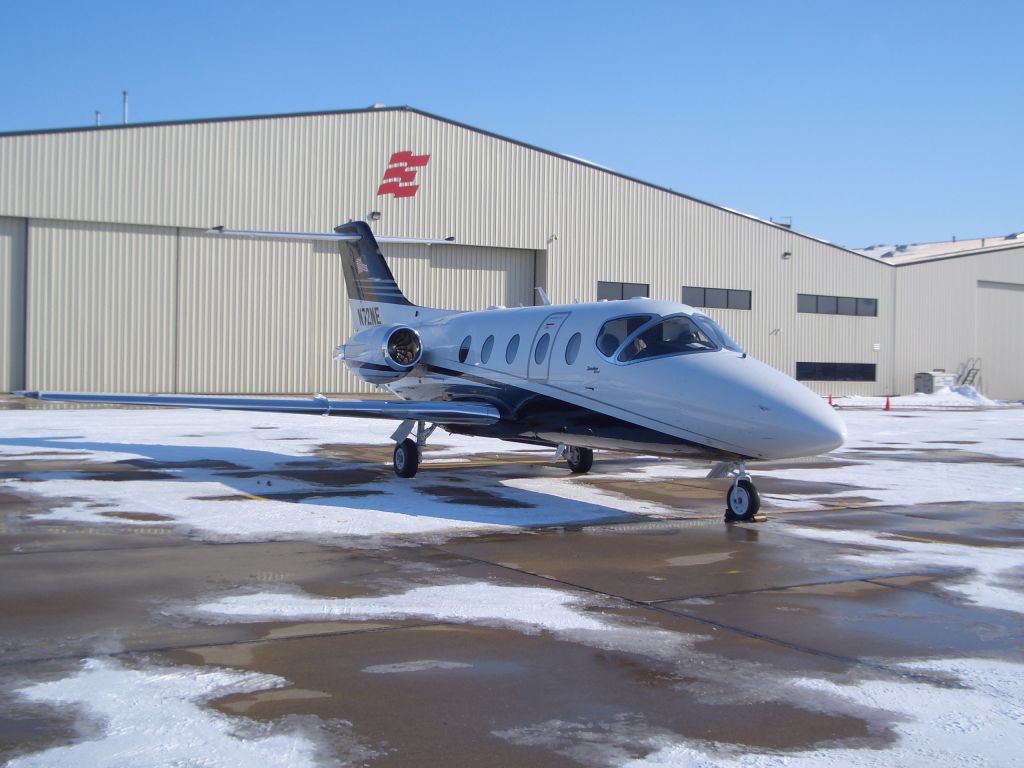 Beechcraft Beechjet (N72NE) - Airplane just out of paint & interior by Elliott Aviation. Did an unbelievable job.  Highly recommend them.