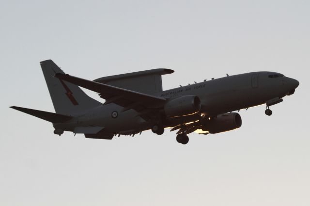 A30003 — - Not an engine fire - just the setting sun behind. Warbirds show November 2015