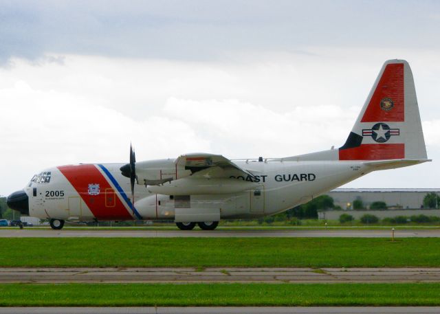 Lockheed C-130 Hercules (02005) - AirVenture 2016. F/A puts the "N" on the front of the reg. I wish they would change that. Should be just 2005.