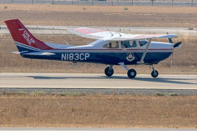 Cessna Skylane (N183CP) - Civil Air Patrol Textron Cessna 182T at Livermore Municipal Airport, Livermore CA. November 2020