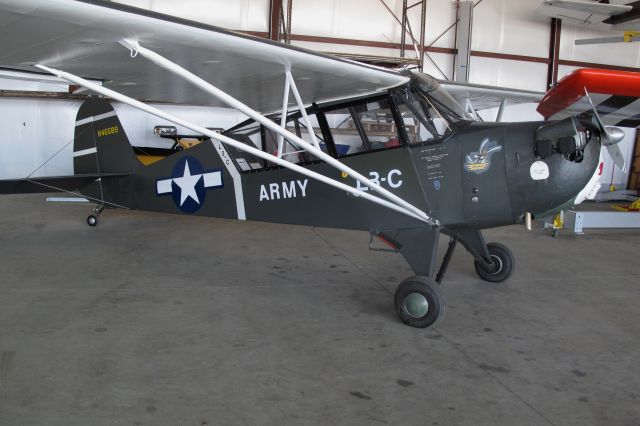 N46589 — - A hidden diamond here. A 1942 Aeronca. Looks like new!