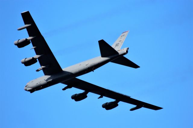 Boeing B-52 Stratofortress (AFR61017) - Down the Flight Line at Oshkosh 2018 Saturday Grand Show.  
