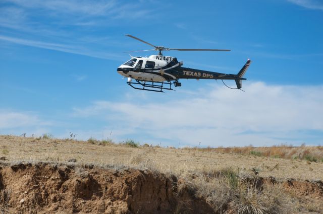 N244TX — - Texas DPS landing in field west of Canyon,TX