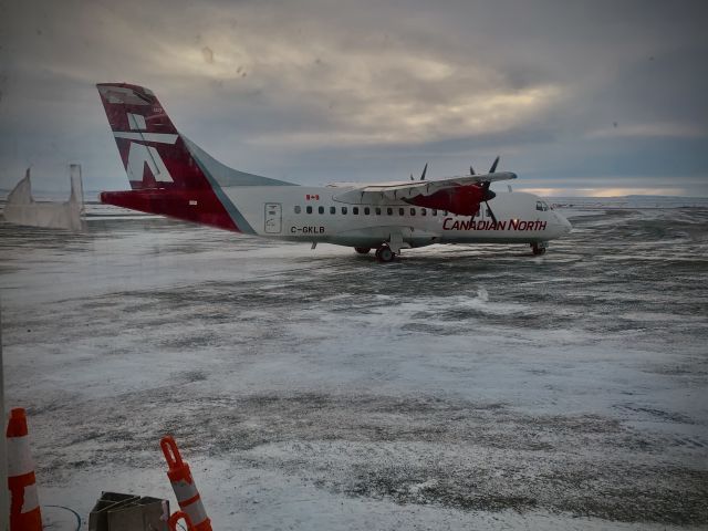 Aerospatiale ATR-42-300 (C-GKLB) - First Air 228 taxiing out for departure