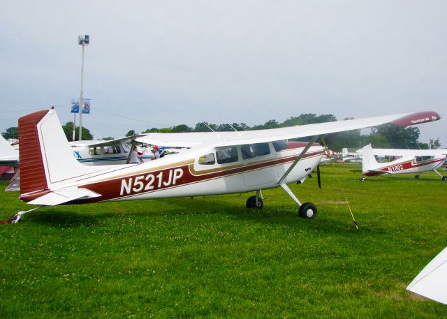 Cessna Skywagon 180 (N521JP) - At AirVenture. 1976 CESSNA 180J