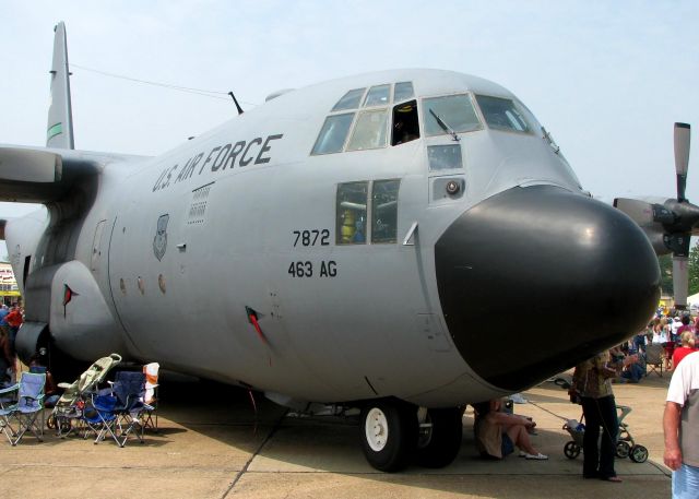 Lockheed C-130 Hercules (63-7872) - At Barksdale Air Force Base open house.