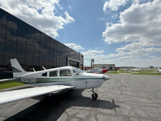 Piper Cherokee (N303RF) - Bucket list trip to Sporty's