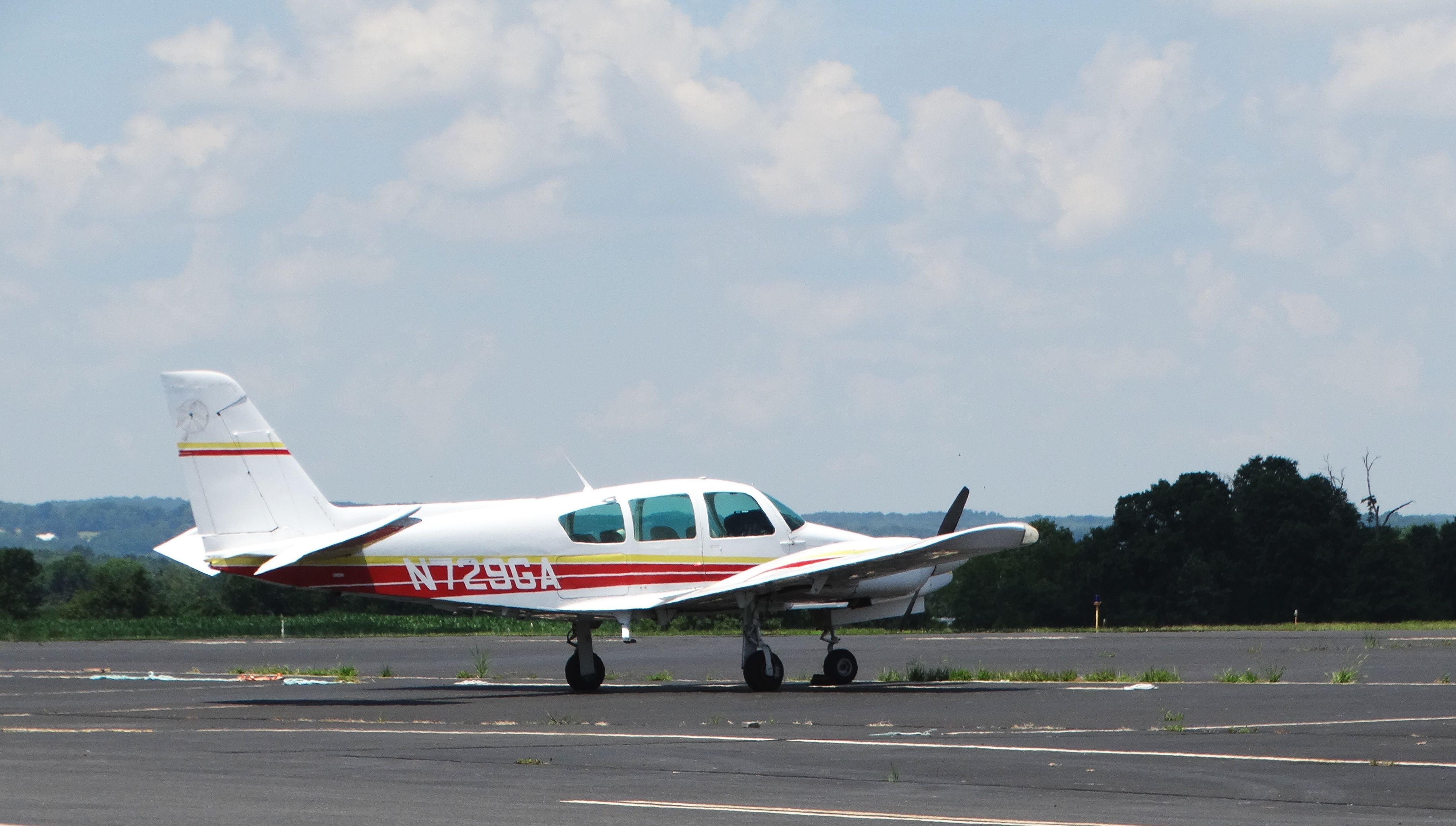 N729GA — - GRUMMAN GA-7 at Princeton 2016