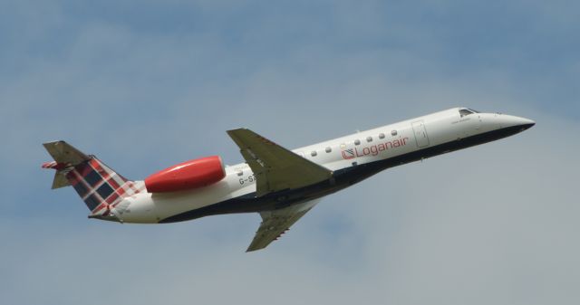 Embraer ERJ-145 (G-SAJR) - Taken from the Havanna Nature Reserve.