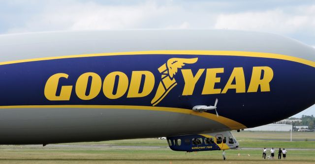 Unknown/Generic Airship (N2A) - Good Year's 2016 Zeppelin Dirigible "Wingfoot Two" ready to depart, fall 2019.