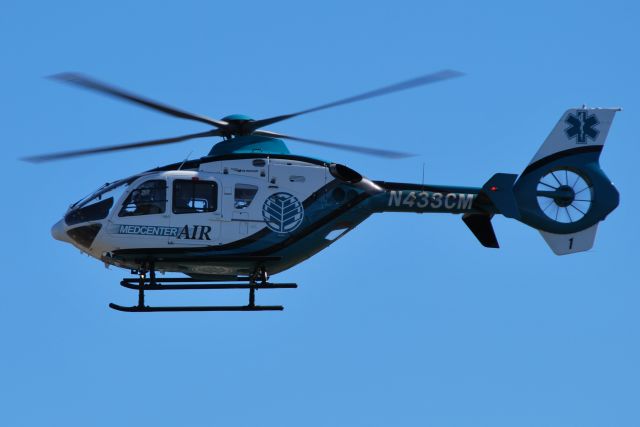 Eurocopter EC-635 (N433CM) - CAROLINAS HEALTHCARE SYSTEM DBA returning to base - 11/7/14