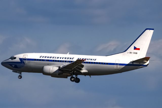 Boeing 737-500 (OK-XGB)