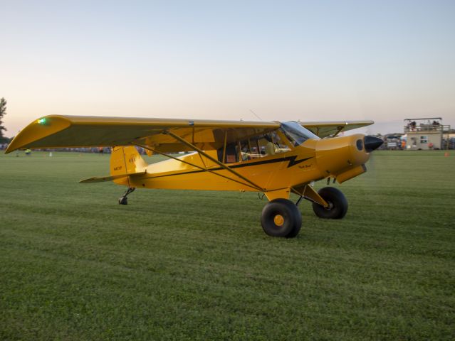 Piper L-21 Super Cub (N47XP) - STOL competition at OSH18. 24 JUL 2018.