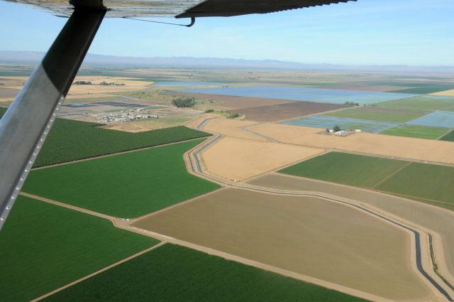 N9911C — - The View west of Merced Looking towards the Costal Range Mountains