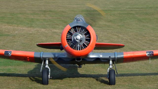 North American T-6 Texan (N7678Z) - 1942 SNJ-4 (AT-6C), Prague Tocna Airport (Sep 11, 2021)