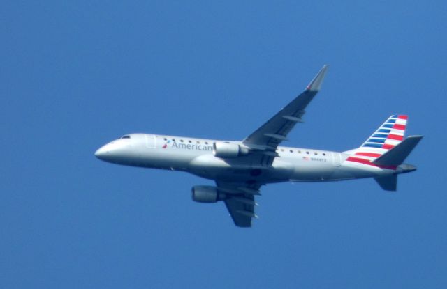 Embraer 175 (N444YX) - Shown here a few minutes until landing is an American Airlines Eagle Embraer ERJ-175 in the Spring of 2017.