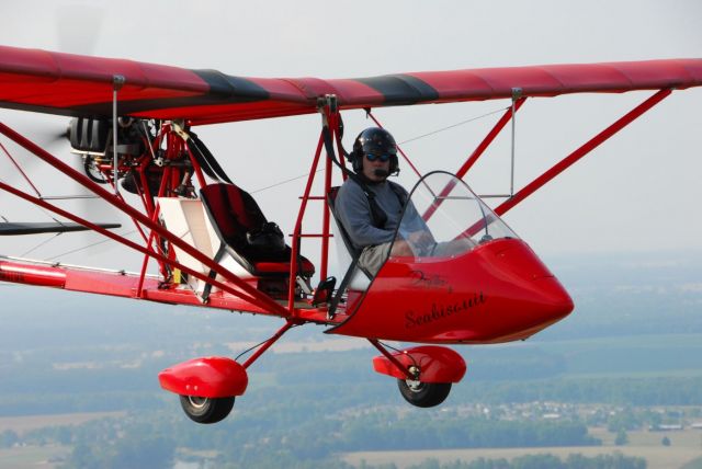 AUSTFLIGHT Drifter — - Air to Air photo of a Drifter over Huntsville, AL  Photo copyright: BlakeMathis.com