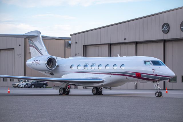 Gulfstream Aerospace Gulfstream G650 (A7-CGJ) - Beautiful Gulfstream G650ER at KBZN