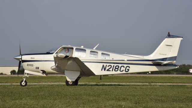 Beechcraft Bonanza (36) (N218CG) - Airventure 2019