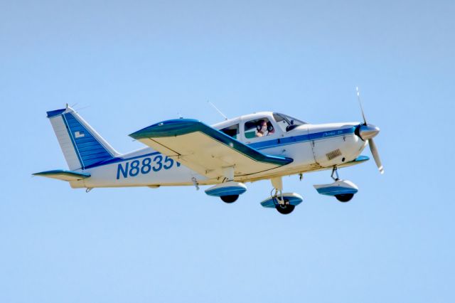 Piper Dakota / Pathfinder (N8835W) - Piper PA-28-235 Cherokee over Livermore Municipal Airport (CA). April 2021.