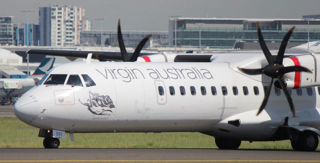 VH-VPI — - Taxing to 34L for departure to Albury