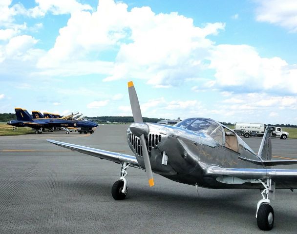 TEMCO Swift (N3796K) - Angle time, NY Airshow 2017