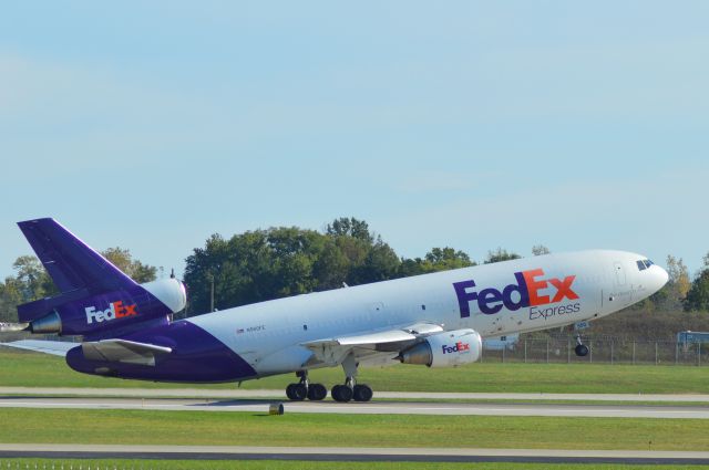 McDonnell Douglas DC-10 (N560FE) - Afternoon freight departure from KIND