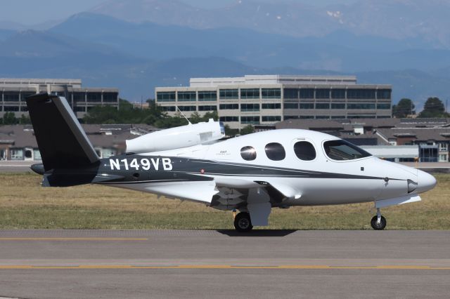 Cirrus Vision SF50 (N149VB) - Sat, Jul 18, 2020 at 10:27 AM