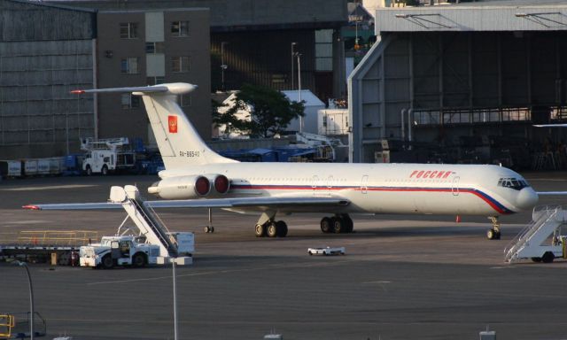 Ilyushin Il-62 (RA-86540) - From 09/05/07 - this Russia State Transport IL62 was parked at Logan for about a week. 