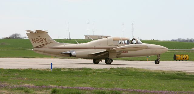 MORANE-SAULNIER Paris (N69X) - Rare visitor today taxiing to RWY 17, April 10,2019. MORANE-SAULNIER Paris Jet