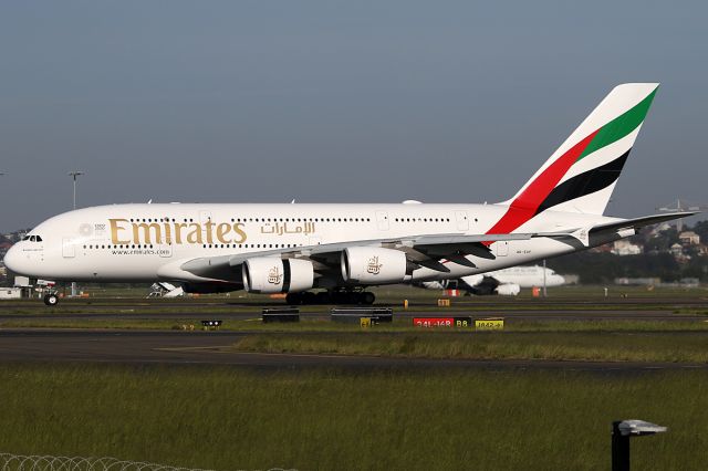 Airbus A380-800 (A6-EUF) - on 31 October 2018