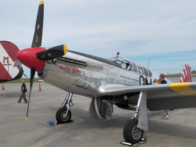 NL251MX — - TP-51C-10 Mustang Betty Jane is powered by a Packard built V-1650 12-cylinder Merlin engine.