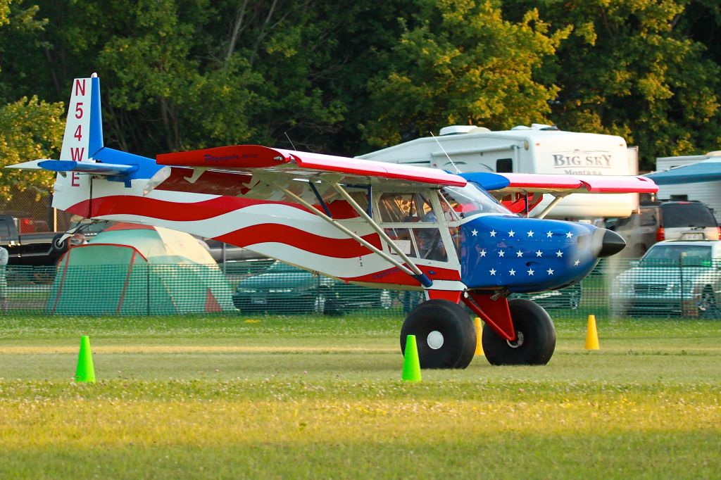 Experimental 100kts-200kts (N54WE) - Stol demonstration at Oshkosh 