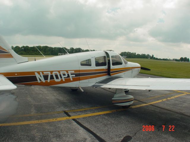 Piper Cherokee (N70PF) - Piper Warrior