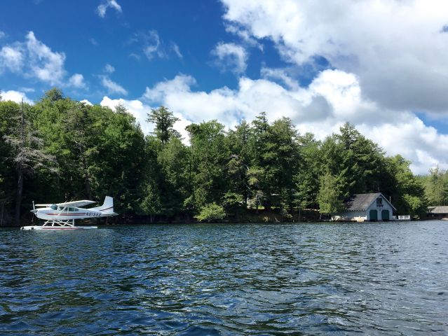 Cessna Skywagon (N61562) - Blue Mountain Lake, NY