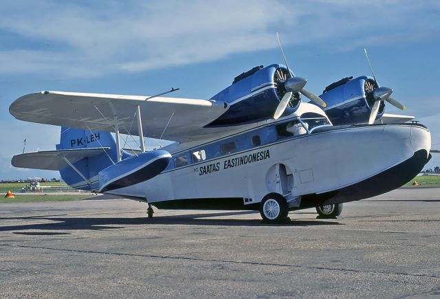 PK-LEH — - PT SAATAS EAST INDONESIA - GRUMMAN G-21A GOOSE - REG : PK-LEH (CN B54) - PARAFIELD AIRPORT ADELAIDE SA. AUSTRALIA - YPPF 12/8/1978