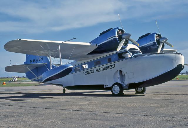 PK-LEH — - PT SAATAS EAST INDONESIA - GRUMMAN G-21A GOOSE - REG : PK-LEH (CN B54) - PARAFIELD AIRPORT ADELAIDE SA. AUSTRALIA - YPPF 12/8/1978