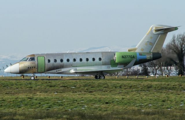 IAI Gulfstream G280 (N277GA) - Taxying for departure to Halifax on 18/01/2024.