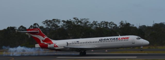 Boeing 717-200 (VH-NXI) - Gladstone Qld 19 November 2014