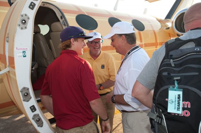 CSOA — - Cessna Special Olympics Airlift 2010 - http://flightaware.com/airlift/ - Airlift and Athletes arriving in Lincoln, Nebrasks on July 17, 2010.  Photos Courtesy Cessna Aircraft Company