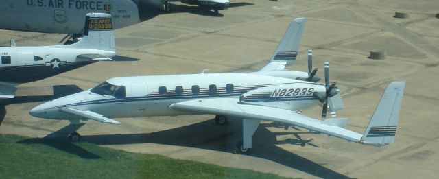 Raytheon Starship (N8283S) - Beech Starship 2000A in the Kansas Aviation Museum