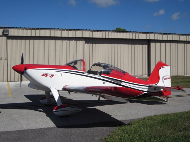 Vans RV-6 (N661DJ) - Built by Dick Jason of Winter Haven, Florida.