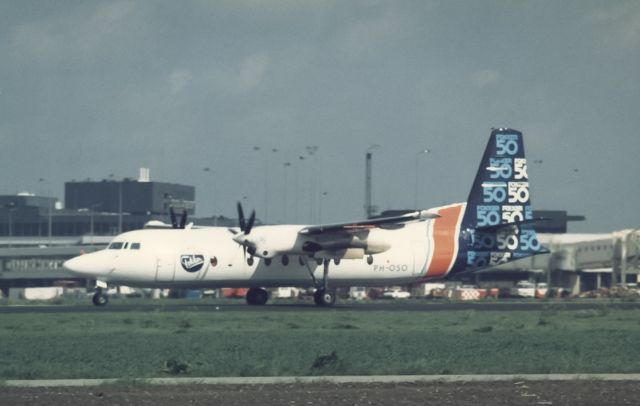 Fokker Maritime Enforcer (PH-OSO) - Fokker50 Demonstrator PH-OSO cn10685 jrn 90