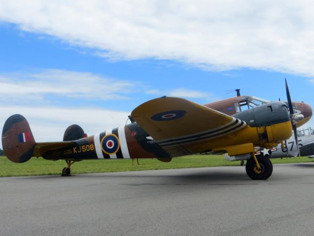 Beechcraft 18 (N70GA) - American Airpower Heritage Fly Museum Beechcraft C-45 Expeditor "Bucket Of Bolts" 5/26/13