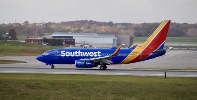 N407WN — - Flight 1590 from BWI (October 23rd, 2020) 