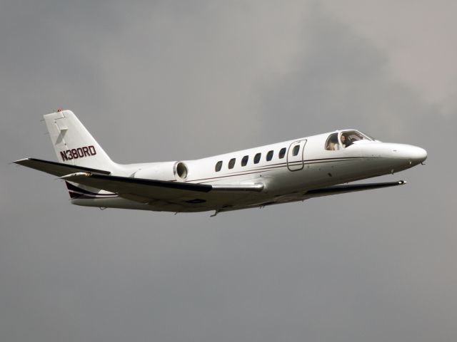 Cessna Citation V (N380RD) - Take off runway 16. Westchester 3 SID.